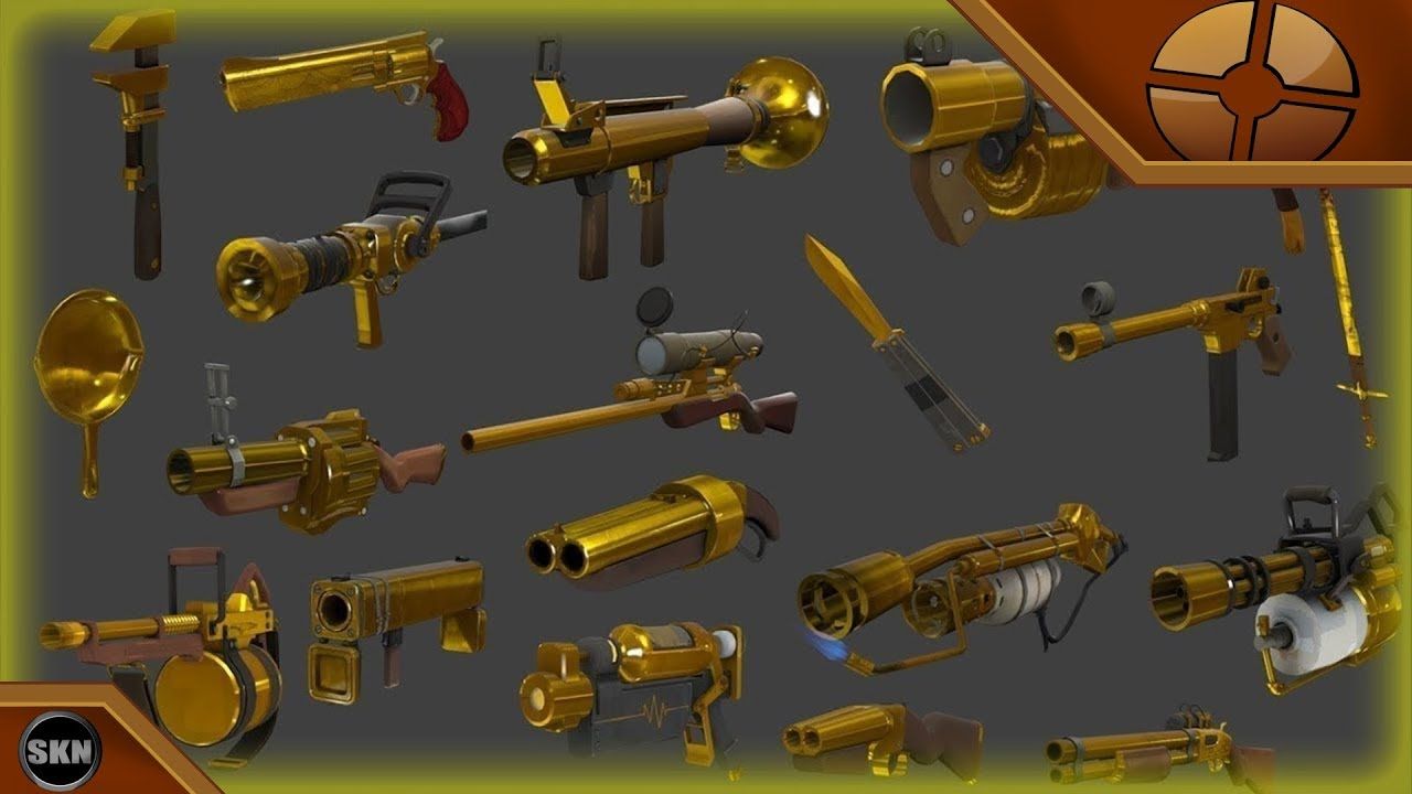 All weapons in tf2